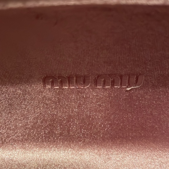 Miu Miu Sunglasses Pink Velvet Hard Case - Picture 4 of 12